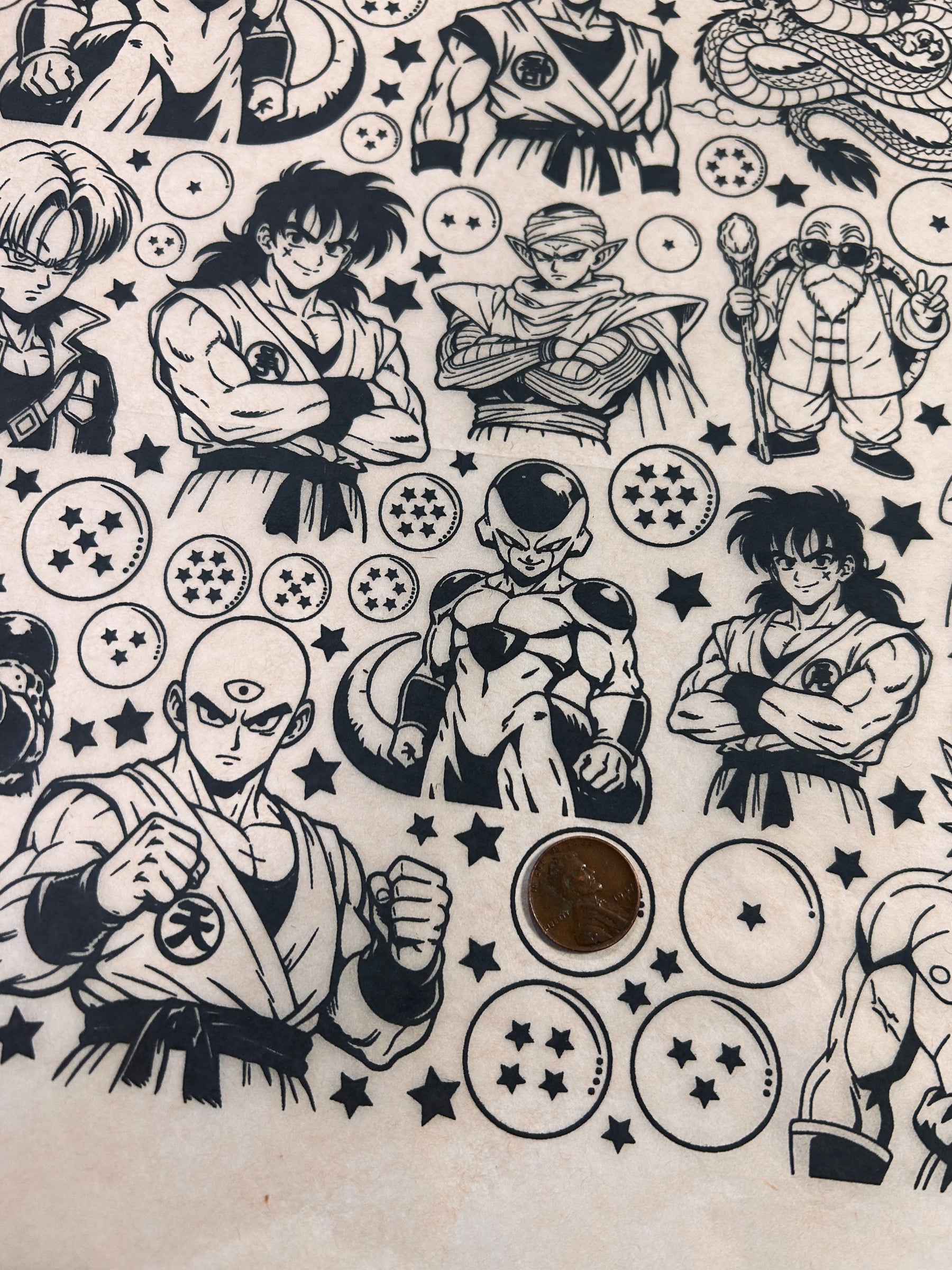 Z-Fan Art - Underglaze Transfer Sheet