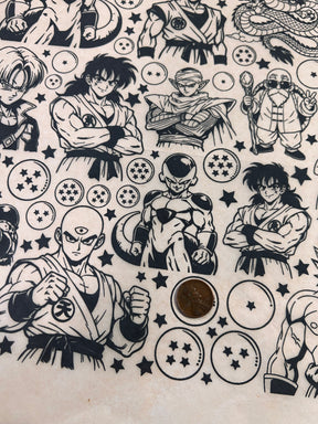 Z-Fan Art - Underglaze Transfer Sheet
