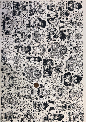 Z-Fan Art - Underglaze Transfer Sheet