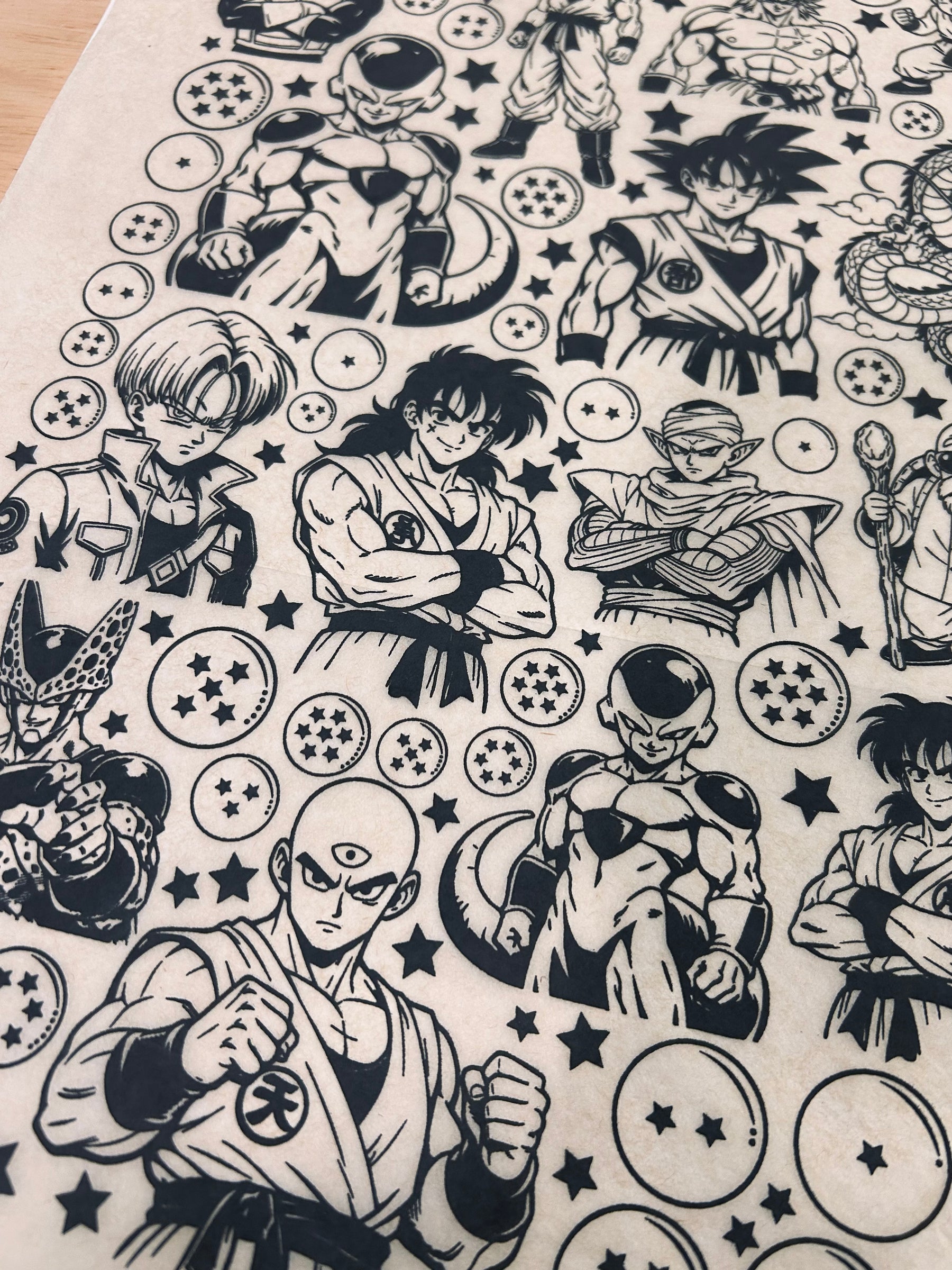 Z-Fan Art - Underglaze Transfer Sheet
