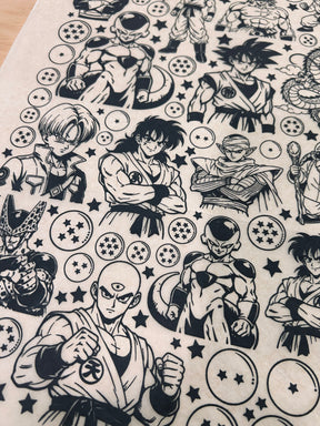 Z-Fan Art - Underglaze Transfer Sheet