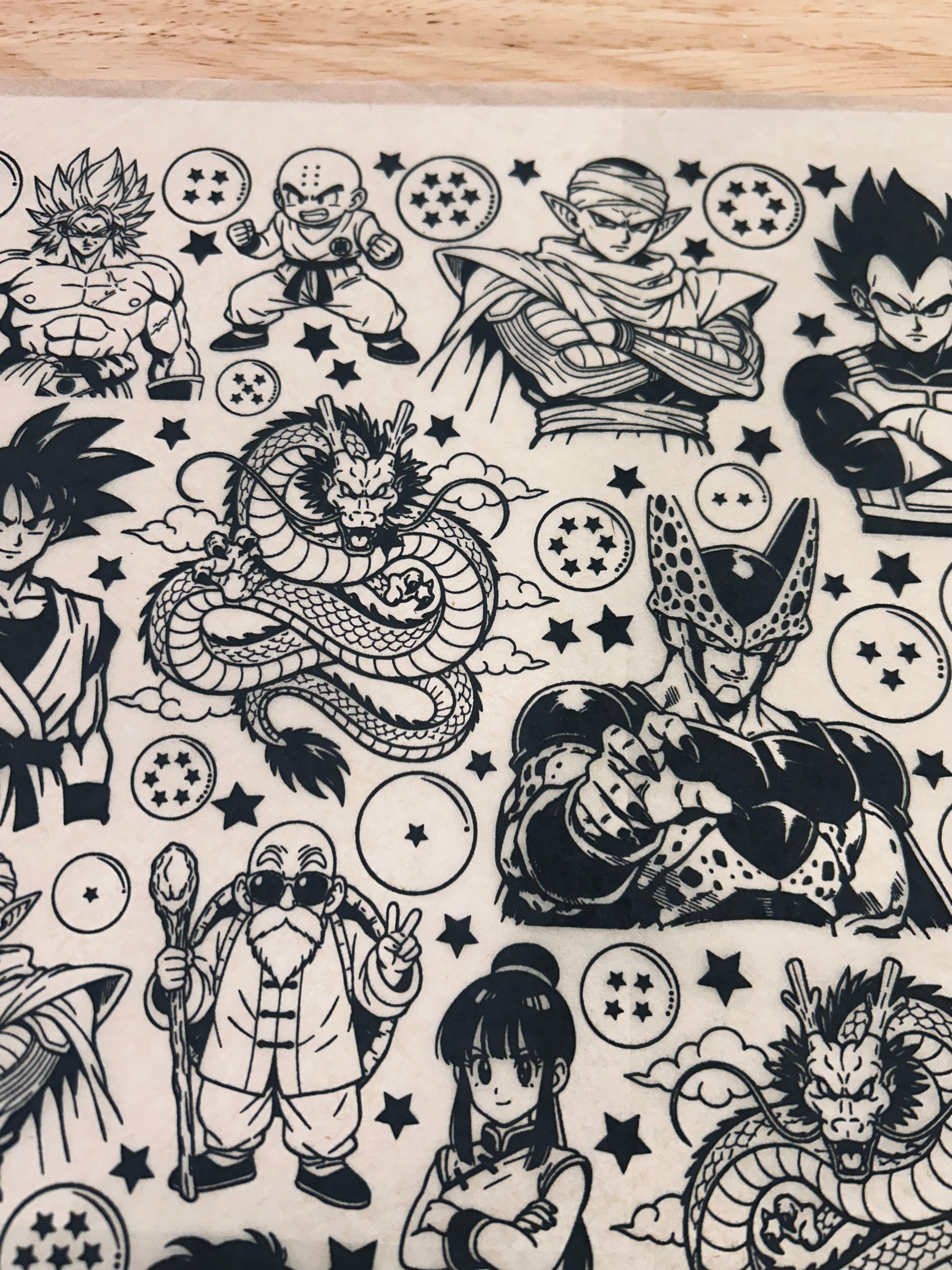 Z-Fan Art - Underglaze Transfer Sheet