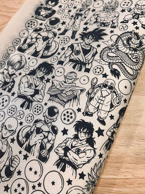 Z-Fan Art - Underglaze Transfer Sheet