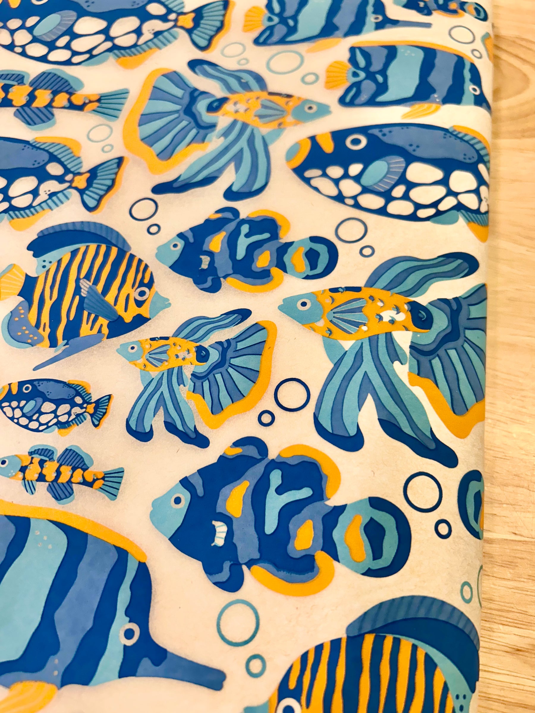 Guppies - Underglaze Transfer Sheet