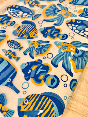 Guppies - Underglaze Transfer Sheet