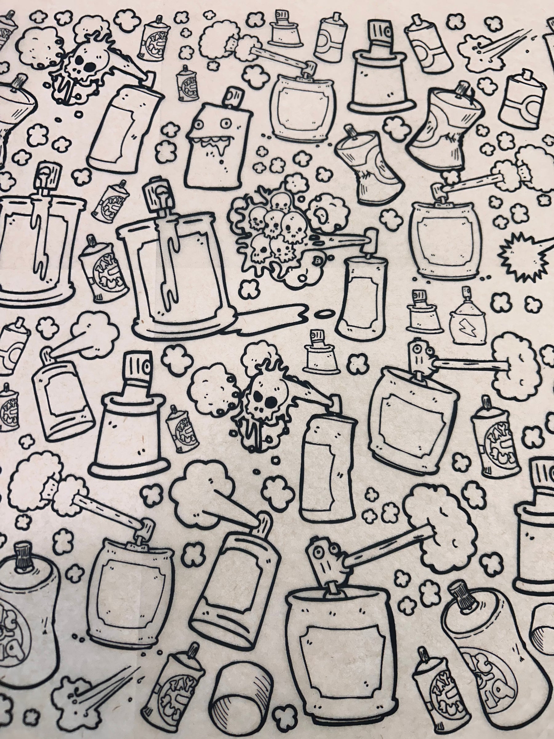 Ill Advised - Underglaze Transfer Sheet
