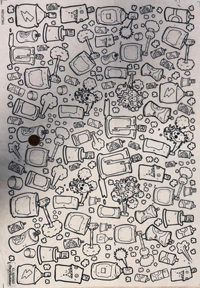 Ill Advised - Underglaze Transfer Sheet