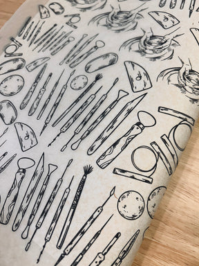 Tools of the Trade - Underglaze Transfer Sheet