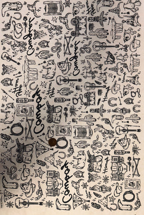 Cowboys & Girls - Underglaze Transfer Sheet