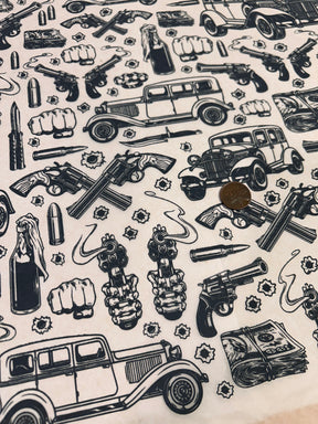 Gangster - Underglaze Transfer Sheet