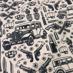Gangster - Underglaze Transfer Sheet