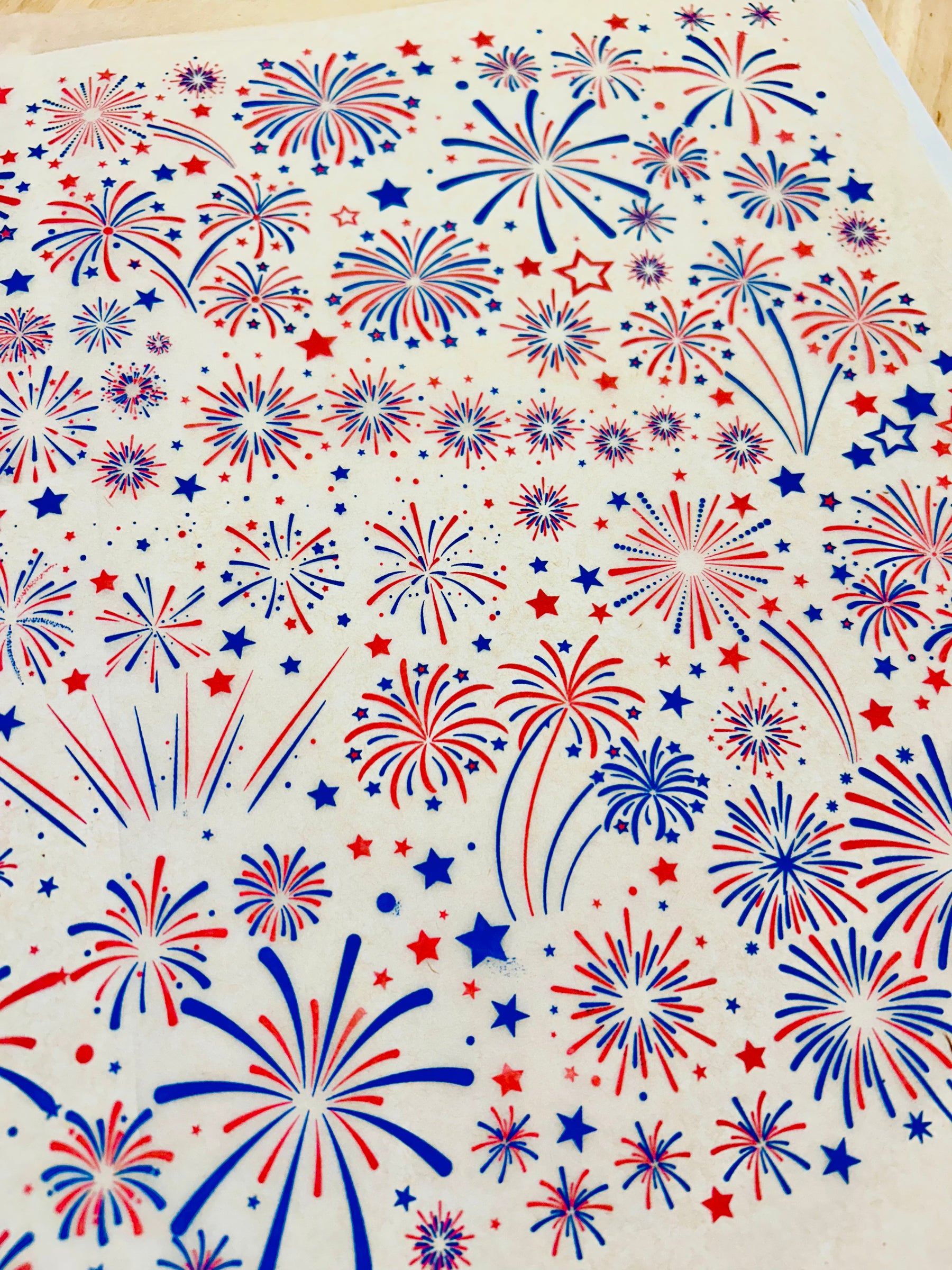 Independence - Underglaze Transfer Sheet