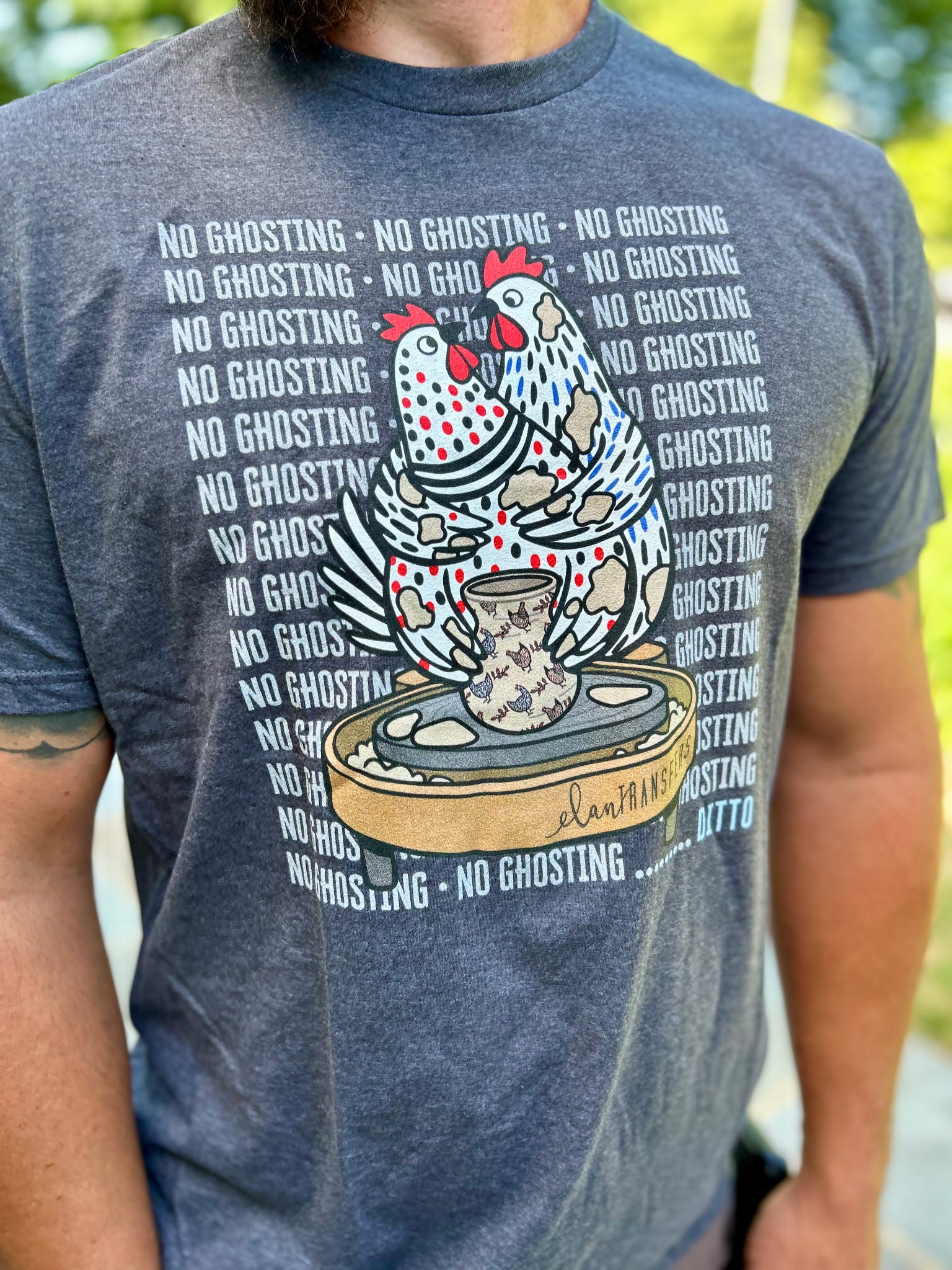 The "No Ghosting" Unisex Premium Soft-Touch Tee