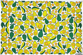 Avocados - Underglaze Transfer Sheet - Multi Colored