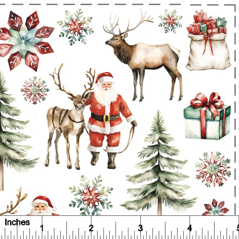Santas Helper - Overglaze Decal Sheet