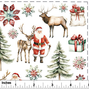 Santas Helper - Overglaze Decal Sheet