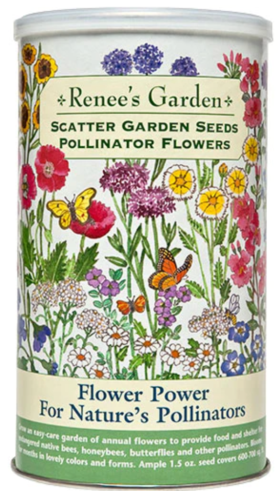 Renee Garden Pollinator Scatter Can