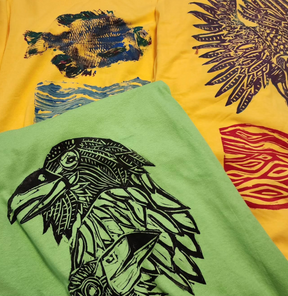 Introduction to Block Printing on Paper and Fabric