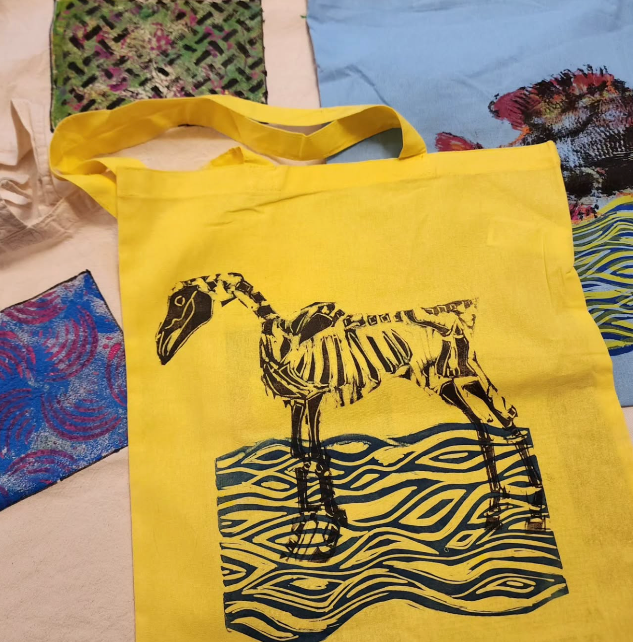 Introduction to Block Printing on Paper and Fabric