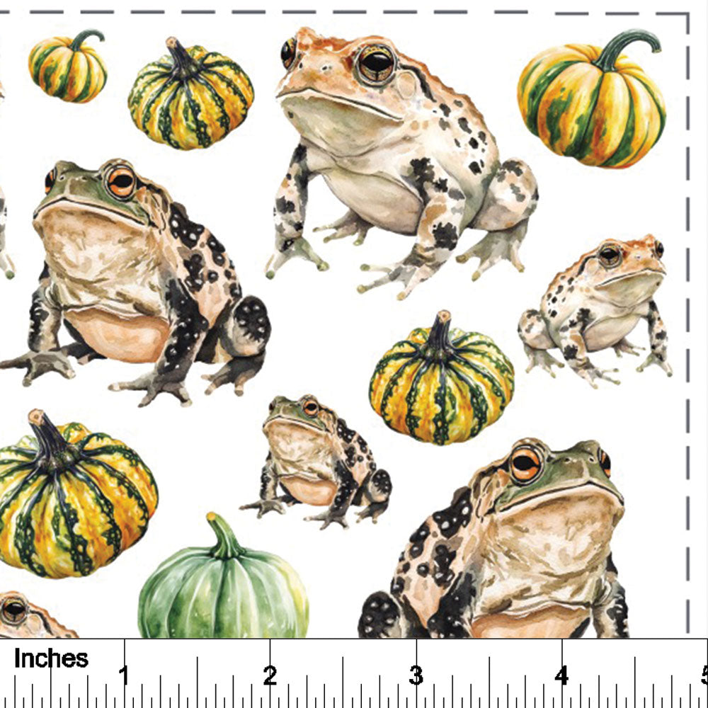 Toad and the Little Pumpkin - Overglaze Decal Sheet