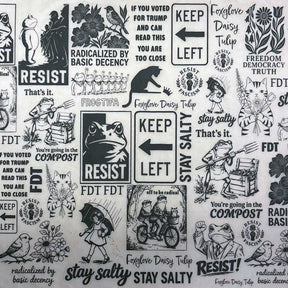 Resist! - Underglaze Transfer Sheet