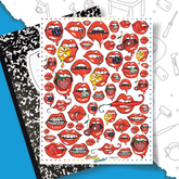 Fruity Lips - Overglaze Decal Sheet