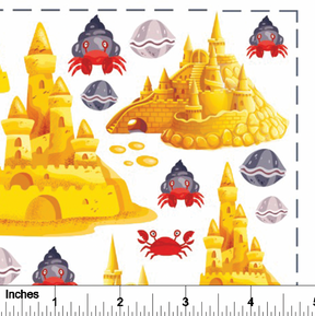 Sand Castles - Overglaze Decal Sheet