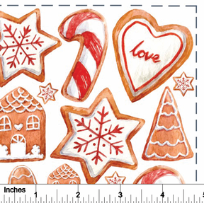 Holiday Cookies - Overglaze Decal Sheet