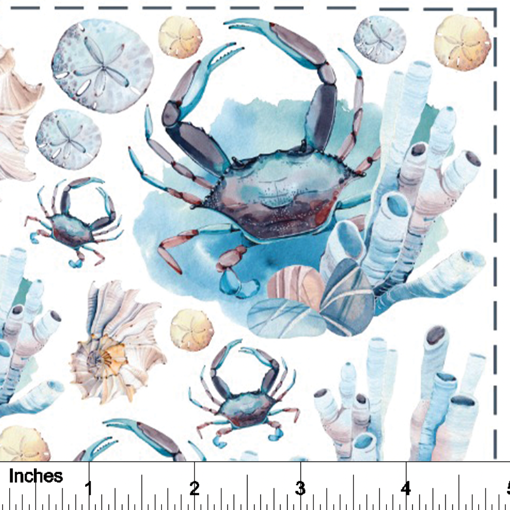 Crabs - Overglaze Decal Sheet