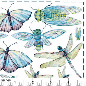Cicadas- Overglaze Decal Sheet