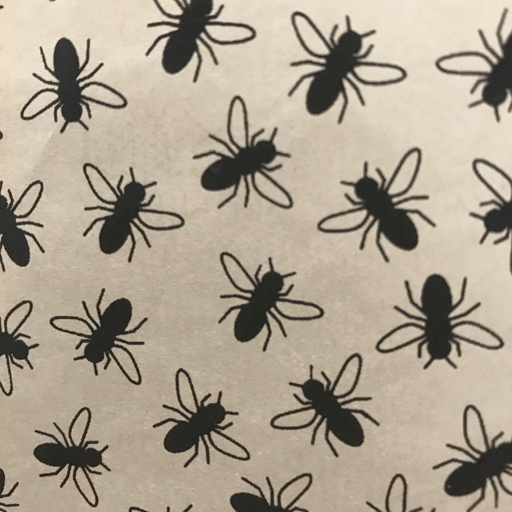 Flies - Underglaze Transfer Sheet - Black