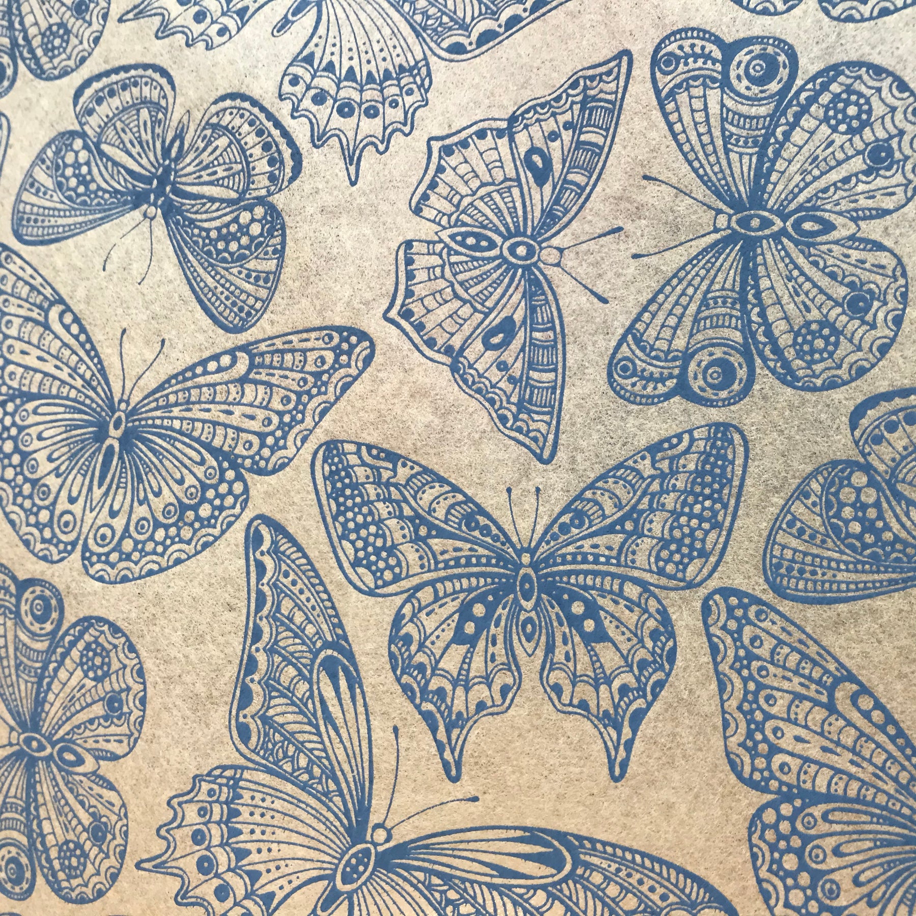 Butterflies - Underglaze Transfer Sheet - You Choose Color