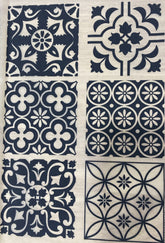 Moroccan Tiles A - Underglaze Transfer Sheet